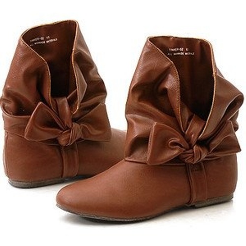 cute flat ankle boots
