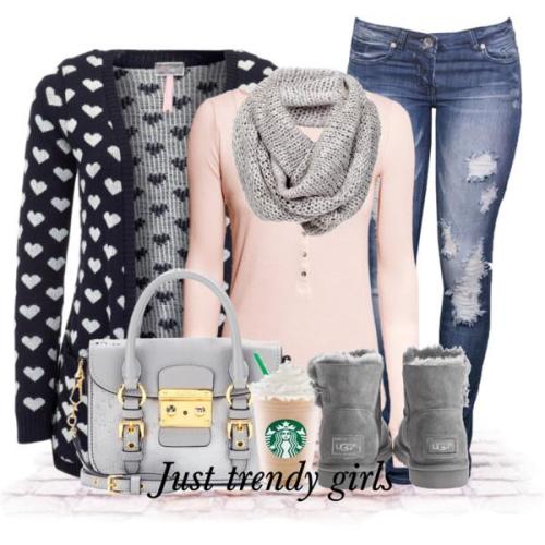 winter girly outfits