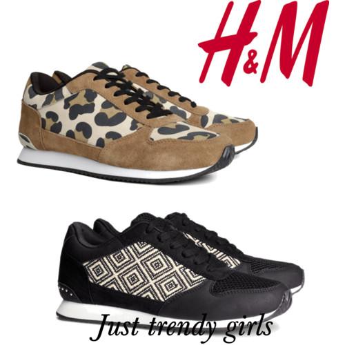 h&m sneakers for women