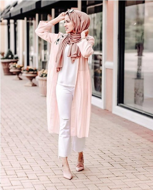 casual outfit hijab