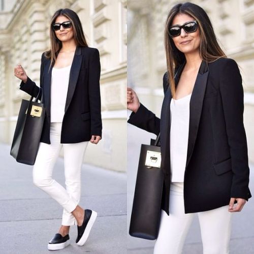 smart casual fashion for a woman