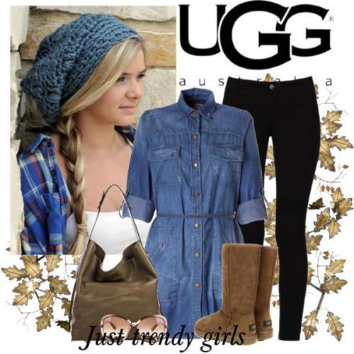 winter outfits with uggs