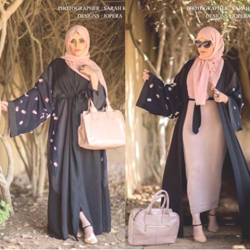 How To Style Your Abaya Cardigan For Ramadan Just Trendy Girls 