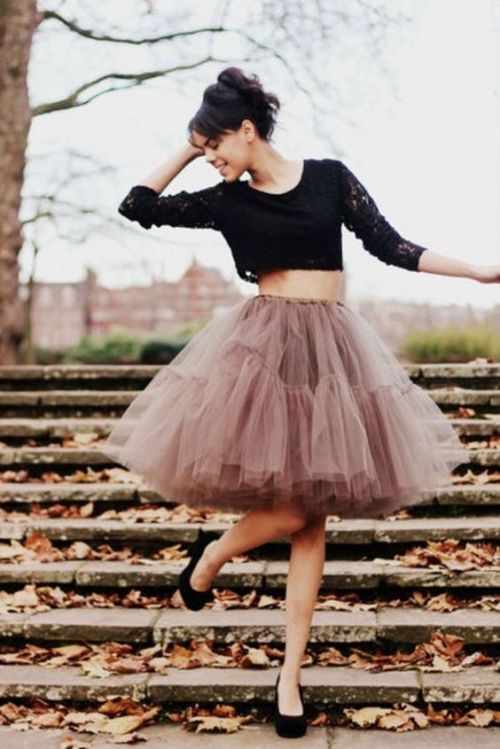 Ways To Wear The Midi Tulle Skirts Just Trendy Girls