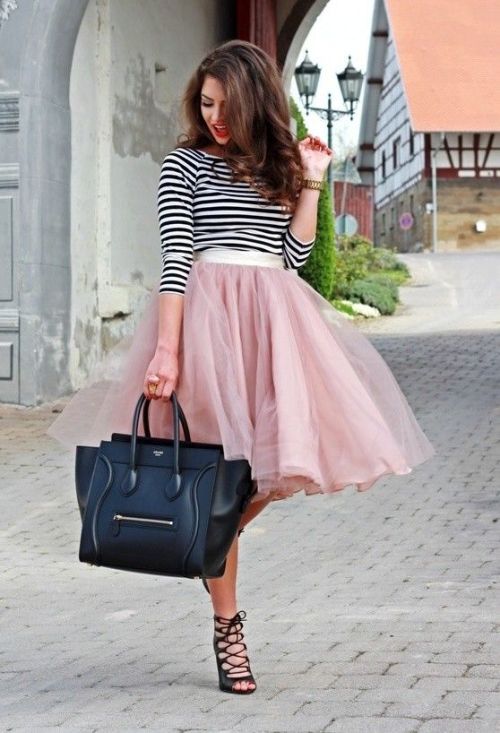 Ways To Wear The Midi Tulle Skirts Just Trendy Girls 4051
