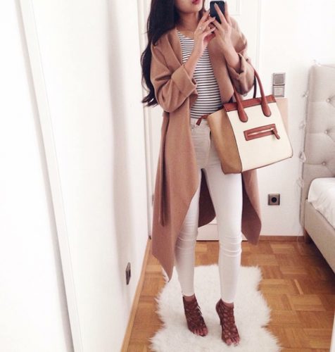 cardigan and pants outfit