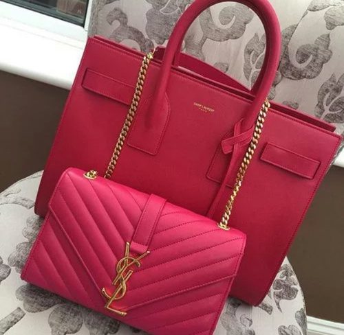 ysl red bag