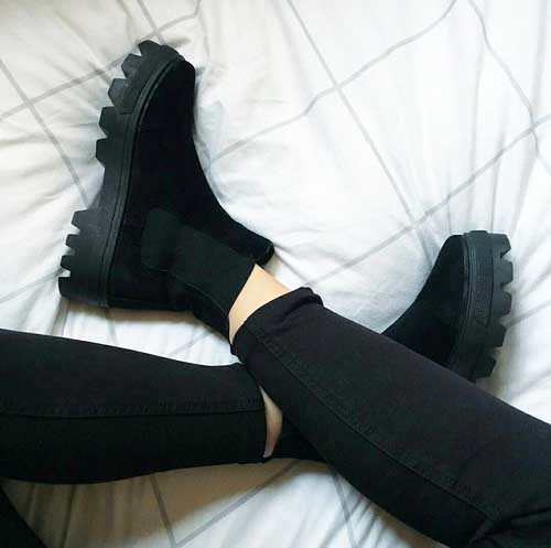 tumblr ankle boots