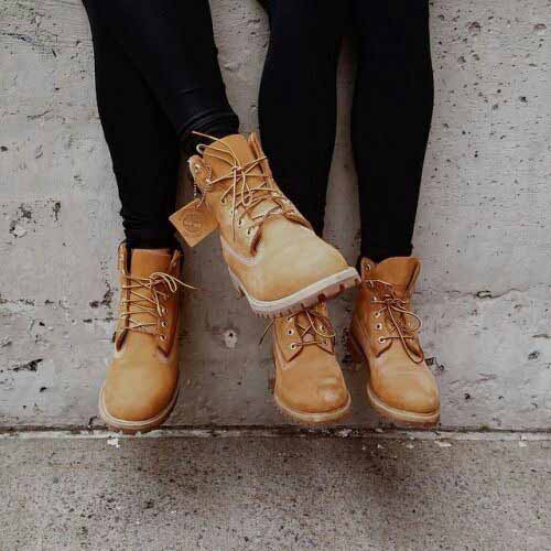 girls wearing timberland boots