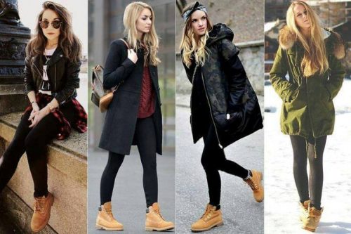 timberland style boots ladies