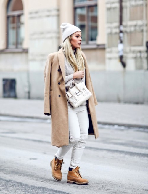 timberland winter outfit