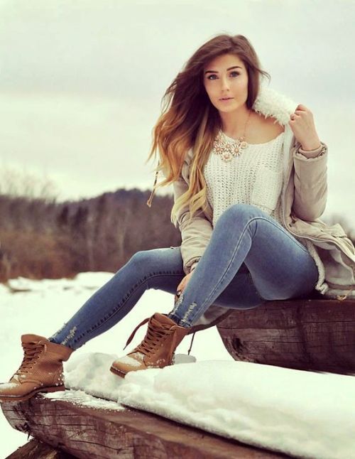 timberland winter outfits
