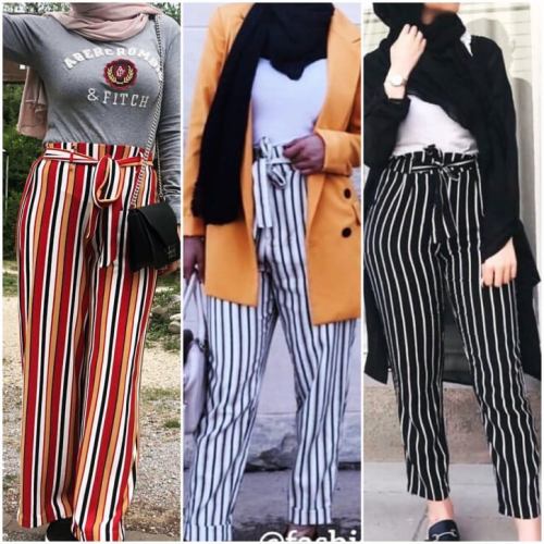 loose striped pants