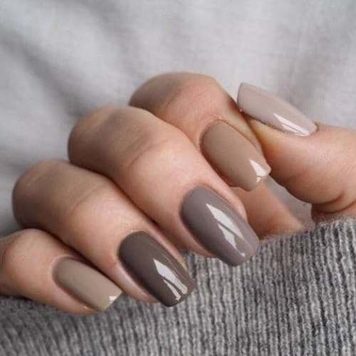 Natural nude nail art designs Just Trendy Girls