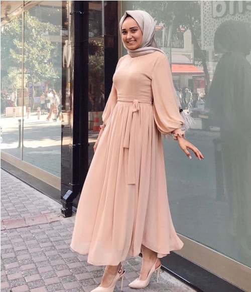 pastel colour maxi dress