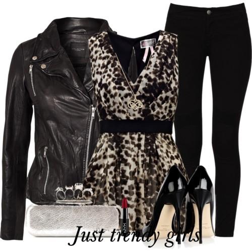 Leopard printed outfits | | Just Trendy Girls