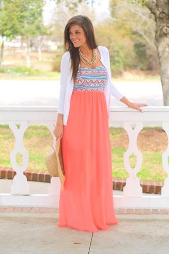 Ways to style your summer maxi dress | | Just Trendy Girls