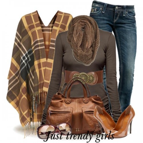 Fashion poncho trends mix and match | | Just Trendy Girls