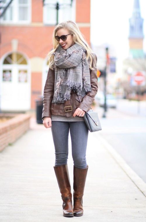 fall tall boots outfit | Just Trendy Girls