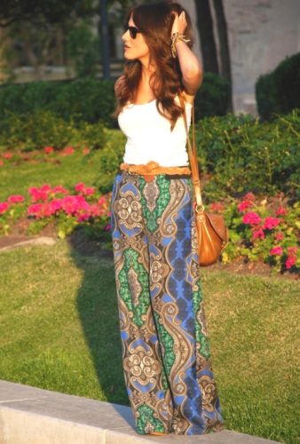 What to wear with palazzo pants | | Just Trendy Girls