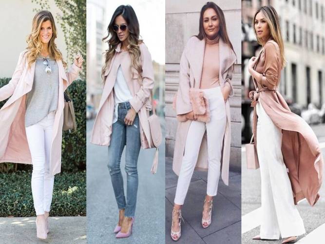 How to wear the blush pink outfits | | Just Trendy Girls