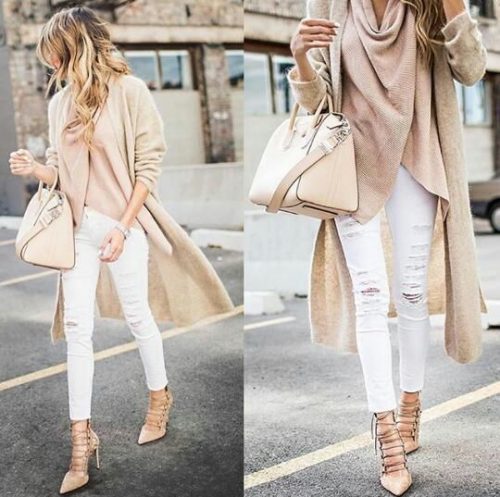 How to wear the blush pink outfits | | Just Trendy Girls