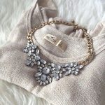 J.crew crystal statement necklace | Just Trendy Girls