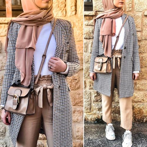 Smart casual hijab outfits | Just 
