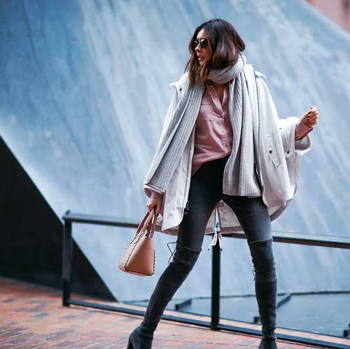 Outfit ideas in blush pink | | Just Trendy Girls