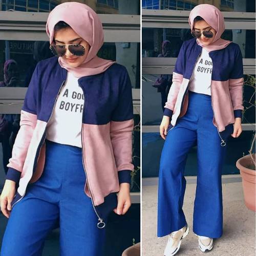 Winter hijab style from Egypt | | Just Trendy Girls
