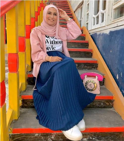 Flowy and cute hijab outfits | | Just Trendy Girls