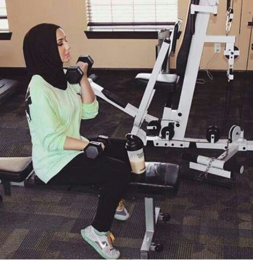 Hijab outfits for the gym | Just Trendy Girls