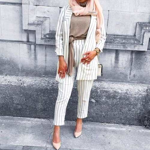 Formal and classic hijab outfits | Just 