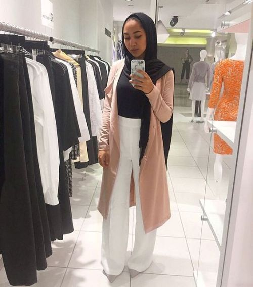 How to wear palazzo pants with hijab | | Just Trendy Girls