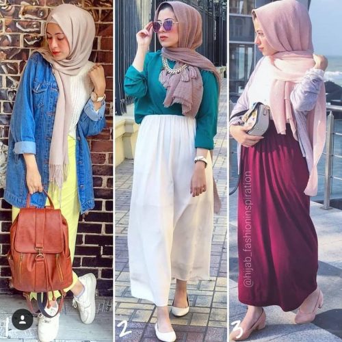 Hijabers fashion looks | | Just Trendy Girls