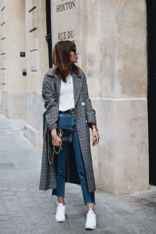 How to rock the checked coat trend | | Just Trendy Girls