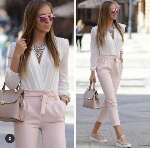 Neutral and classy outfits for women 
