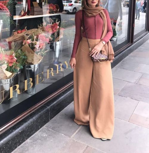 Girl's casual hijab style | | Just Trendy Girls