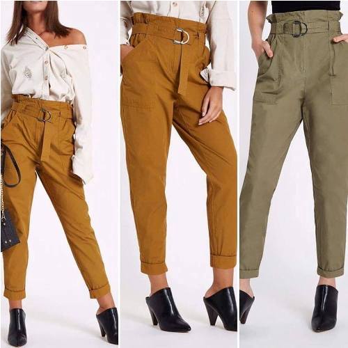 Bow pants and high waisted pants styling ideas | | Just Trendy Girls
