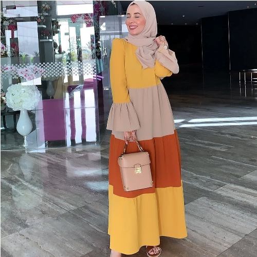 Colorful hijab outfits for weekends | | Just Trendy Girls