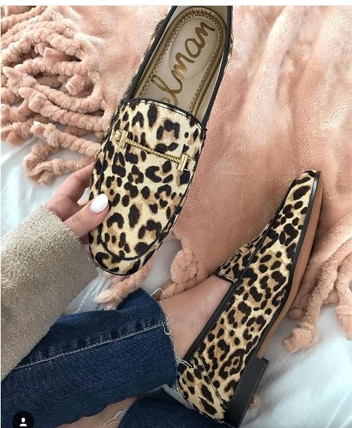 Leopard printed slip on shoes | | Just Trendy Girls