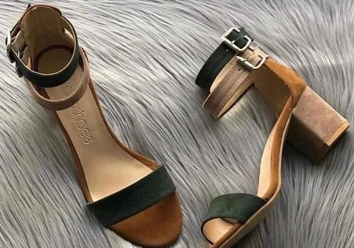 trendy heel shoes